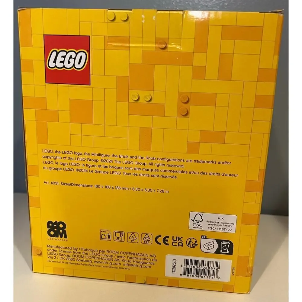 NIB Lego Halloween Skeleton Storage Head